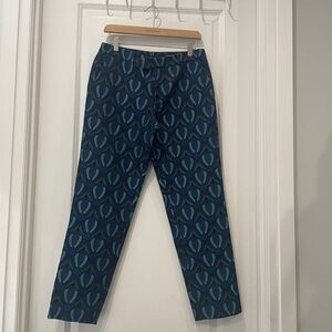 TWO PIECES. Club Monaco Patterned Women's Pants and top. TWO PIECES